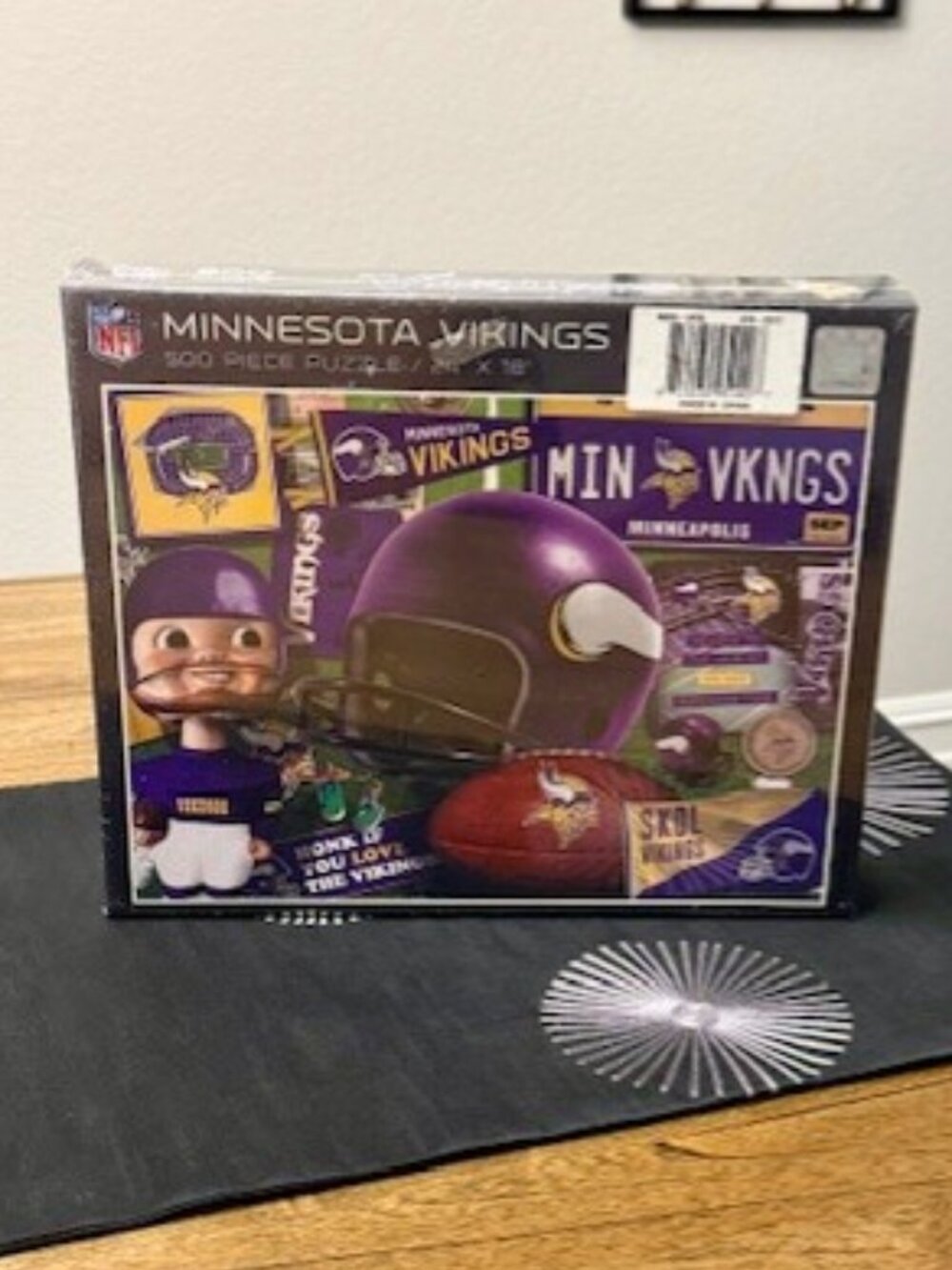 MINNESOTA VIKINGS 500 Piece Puzzle